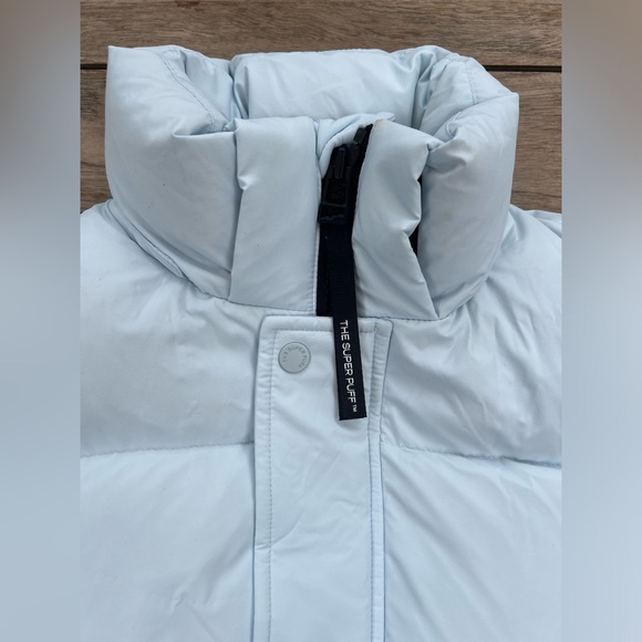 Aritzia Super Puff Shorty Coat in Clear Sky Blue Size XS - Picture 4 of 6